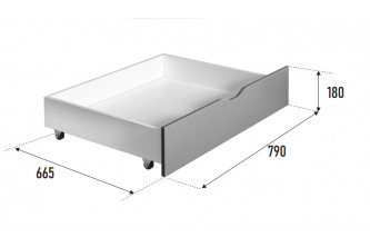 Ящик BedWood 790 для кровати 1600 мм 