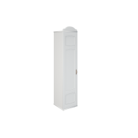 Шкаф Кристина 1-дверный без зеркала белый