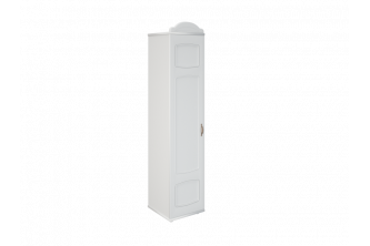 Шкаф Кристина 1-дверный без зеркала белый