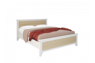 Кровать "Соня" 1400*2000 Белый + Дуб Кровать "Соня" 1400*2000 Белый + Дуб