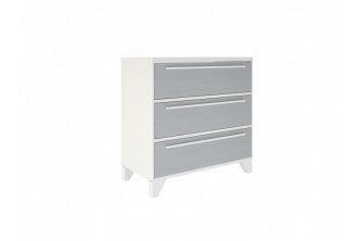 комод "Соня" Белый + серый