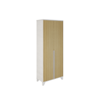 Шкаф "Соня" 2-дверный Белый + Дуб