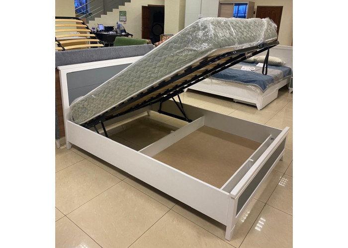 Кровать "Соня" 1600*2000 Белый + Дуб с подъемным механизмом Кровать "Соня" 1600*2000 Белый + Дуб с подъемным механизмом