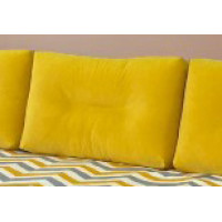 Подушка большая на кровать "Виктория" белый Подушка большая на кровать "Виктория" белый