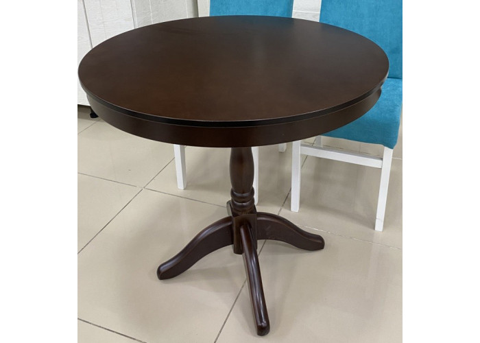 Стол круглый орех