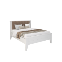 кровать Верона 1600*2000 белый с мягким изголовьем