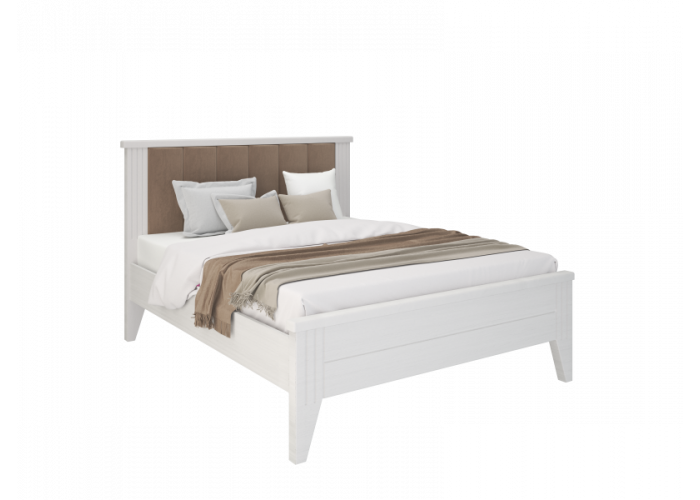 кровать Верона 1600*2000 белый с мягким изголовьем