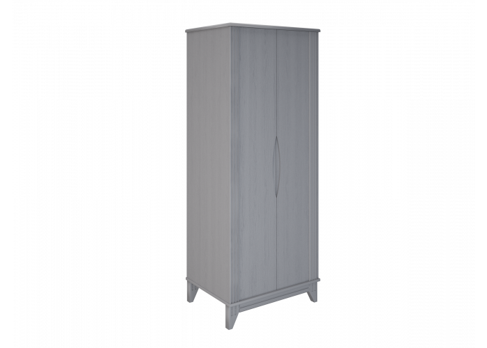 Шкаф Верона 2-дверный серый