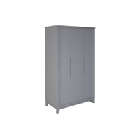 Шкаф Верона 3-дверный серый