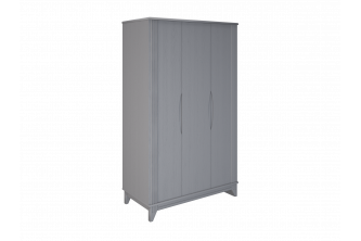 Шкаф Верона 3-дверный серый