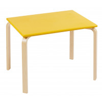 Стол детский «Прямоугольный» Элегия желтый/лак Стол детский «Прямоугольный» Элегия желтый/лак