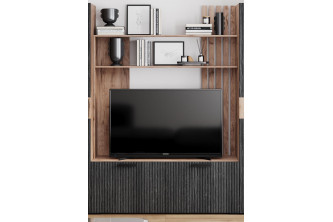 ПБ - 06 секция ТВ "Берта" (рифленый серый) ПБ - 06 секция ТВ "Берта" (рифленый серый)