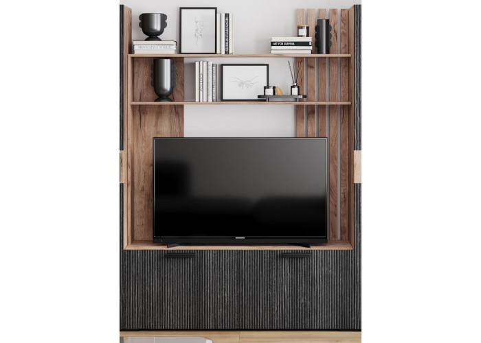 ПБ - 06 секция ТВ "Берта" (рифленый серый) ПБ - 06 секция ТВ "Берта" (рифленый серый)