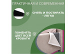 Интерьерная кровать "Сицилия" с подъемным механизмом серая