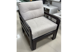 Кресло кровать Форвард орех (Велюр бежевый 04)