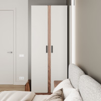 СПМ - 02 Шкаф 2-дверный с вешалкой и полками 