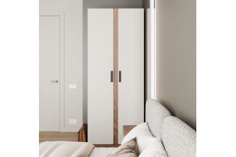 СПМ - 02 Шкаф 2-дверный с вешалкой и полками 