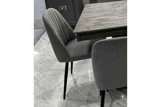Стул мягкий Виктория ГВК-09 серый Стул мягкий Виктория ГВК-09 серый