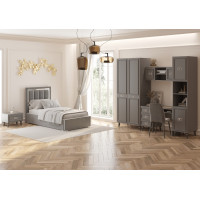 Молодежная "Виктория" Серая эмаль Молодежная "Виктория" Серая эмаль