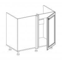 Стол под мойку правый СМУ-100 Бьянка