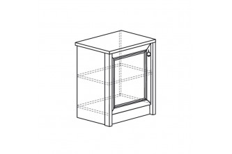 Модуль №646 Тумба для обуви 1-дверная Флоренция