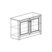 Модуль №647 Тумба для обуви 2-дверная Флоренция