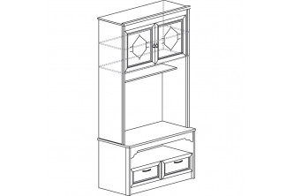 Модуль №666 Шкаф многоцелевой Флоренция