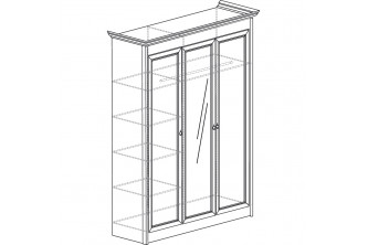 Модуль №671 Шкаф для одежды 3х-дверный Флоренция