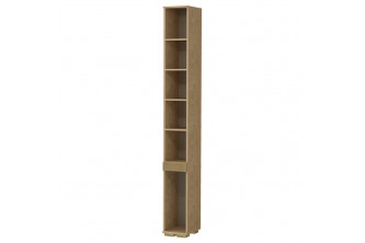  Модуль №286 Шкаф-пенал открытый Альфа 