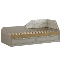 Модуль №299 Кровать односпальная с ящиками правая Альфа Модуль №299 Кровать односпальная с ящиками правая Альфа