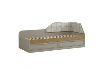 Модуль №299 Кровать односпальная с ящиками правая Альфа Модуль №299 Кровать односпальная с ящиками правая Альфа