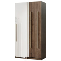 Спальня "Аура" №771, Шкаф угловой, левый, кашемир серый Спальня "Аура" №771, Шкаф угловой, левый, кашемир серый