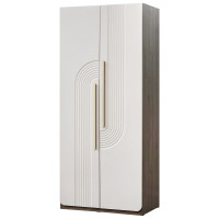 Спальня "Аура" №773, Шкаф 2-х дверный, кашемир серый