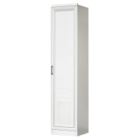 Модуль №681 Шкаф для одежды 1-но дверный "Орлеан", Ясень Белый Модуль №681 Шкаф для одежды 1-но дверный "Орлеан", Ясень Белый