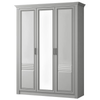 Спальня "Орлеан" №760 Шкаф 3-х дверный, стальной серый