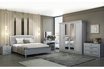 Спальня "Орлеан", Стальной серый