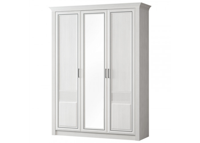 Спальня "Орлеан" №760 Шкаф 3-х дверный, ясень белый Спальня "Орлеан" №760 Шкаф 3-х дверный, ясень белый