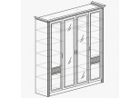 Спальня "Орлеан" №761 Шкаф 4-х дверный, ясень белый Спальня "Орлеан" №761 Шкаф 4-х дверный, ясень белый
