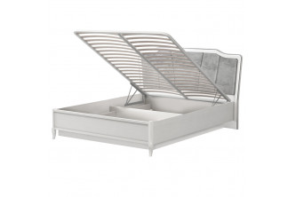 Спальня "Орлеан" №767, кровать двуспальная 1600 с подъёмным механизмом, ясень белый