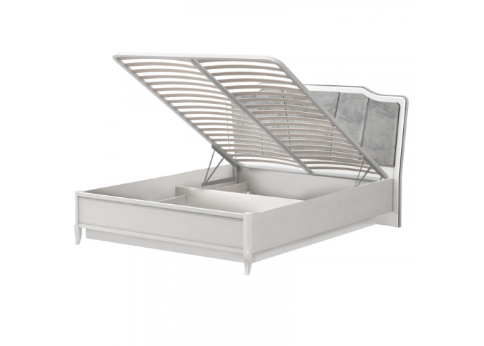 Спальня "Орлеан" №767, кровать двуспальная 1600 с подъёмным механизмом, ясень белый