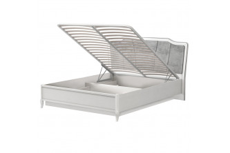 Спальня "Орлеан" №769, кровать двуспальная 1800 с подъёмным механизмом, ясень белый