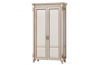 Модуль №270 Шкаф 2-х дверный "Скарлет",  Ясень белый