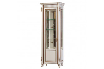 Модуль №272 Шкаф для посуды "Скарлет",  Ясень белый