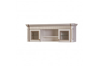 Модуль №274 Шкаф навесной "Скарлет",  Ясень белый