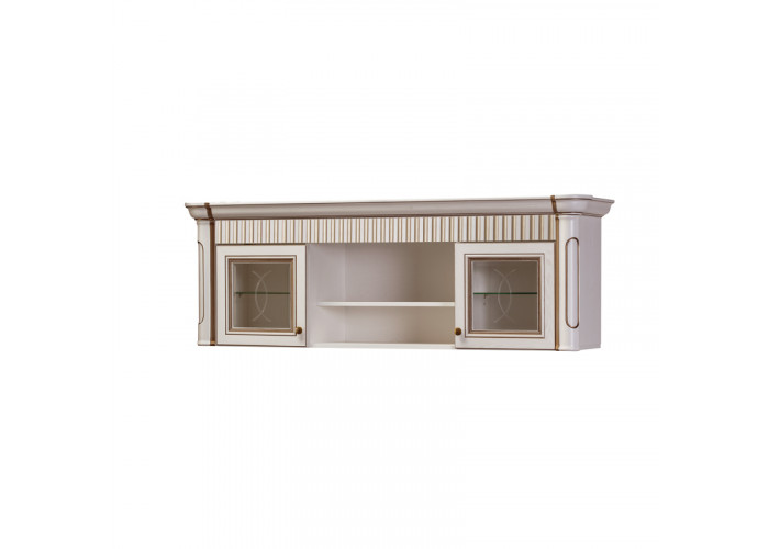 Модуль №274 Шкаф навесной "Скарлет",  Ясень белый Модуль №274 Шкаф навесной "Скарлет",  Ясень белый